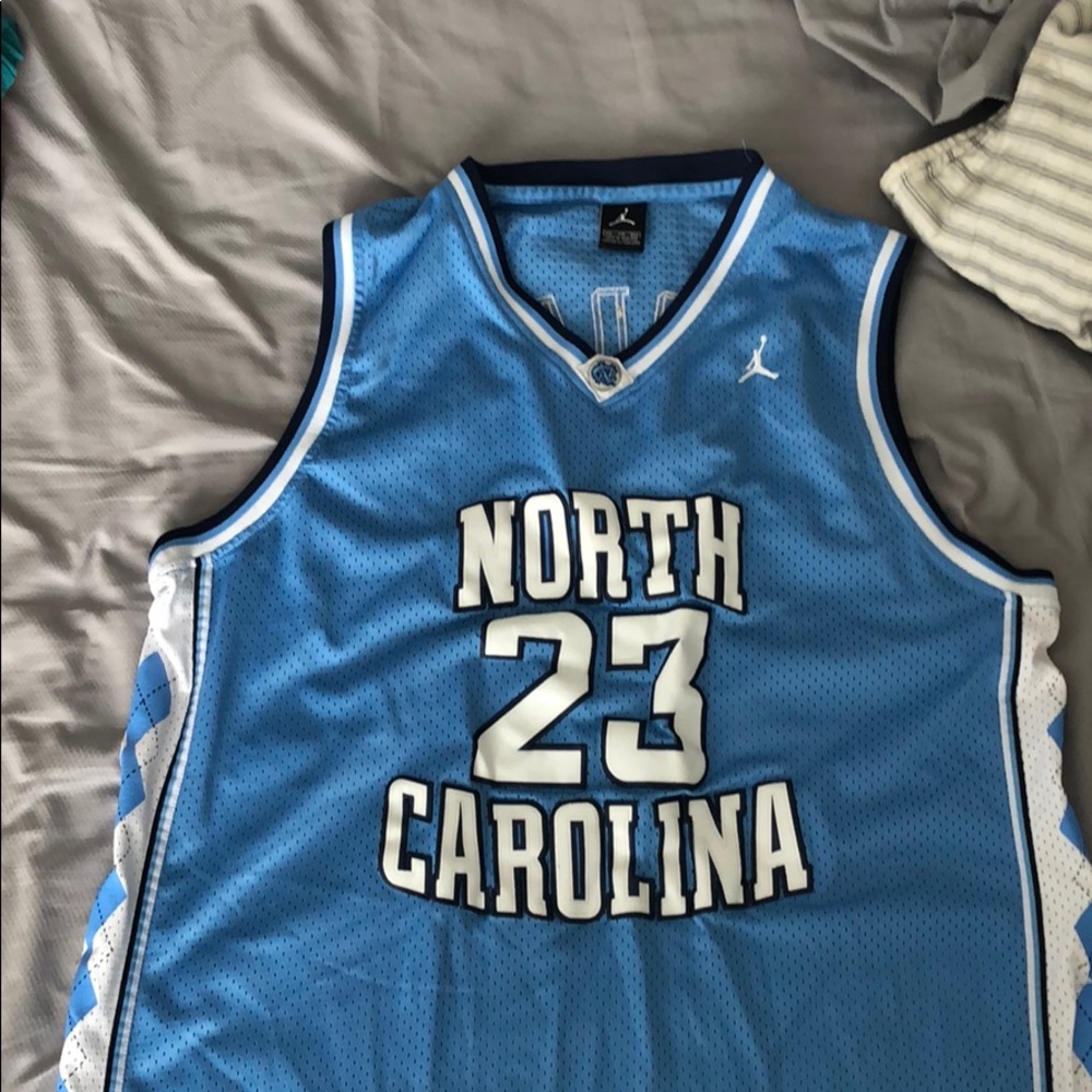 Nike North Carolina 23 Michael Jordan jersey